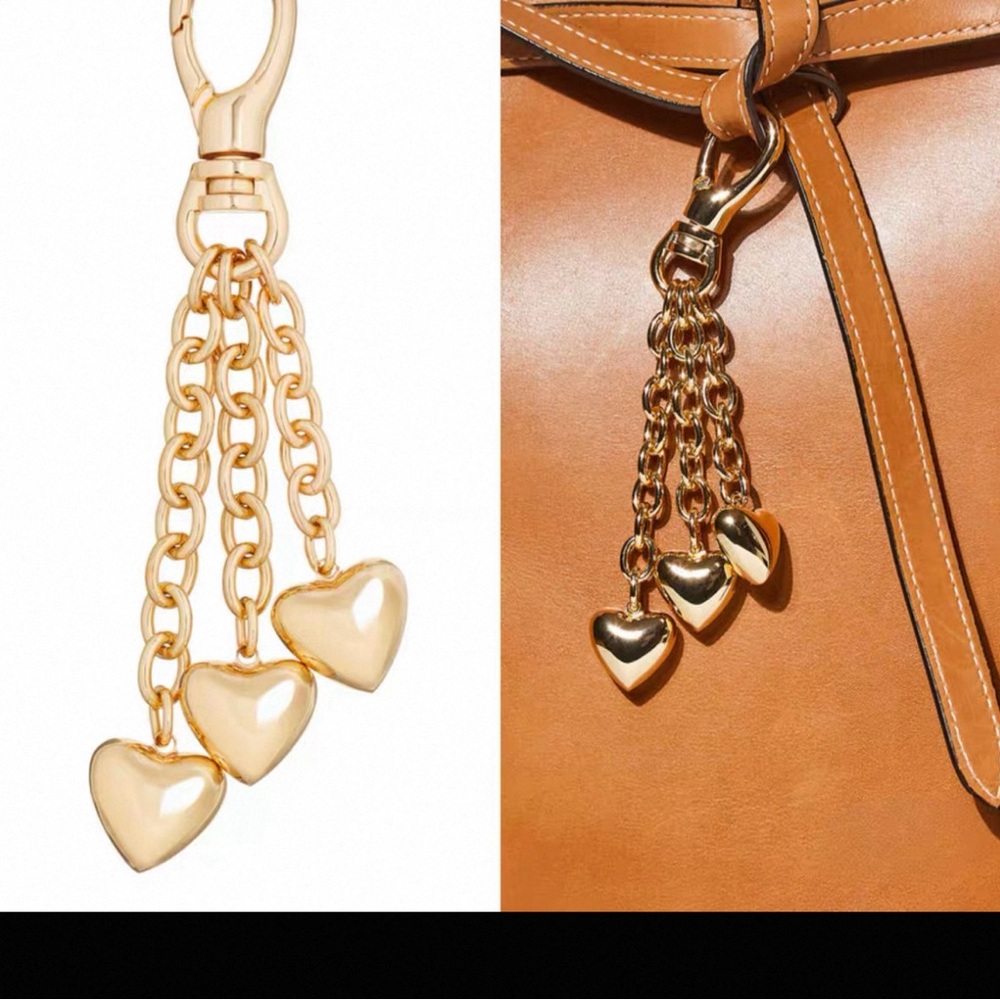 Roxanne Assoulin The Mini Puffy Heart Bag Bag Charm Holder